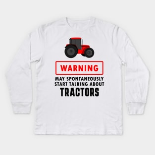 tractor Kids Long Sleeve T-Shirt